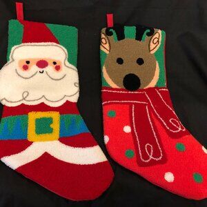 Set of 2 Christmas Stockings